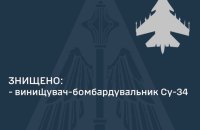 Сили оборони збили ще один літак росіян – третій від початку тижня