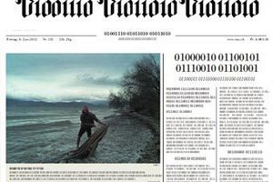 В Швейцарии газета выпустила номер в двоичном коде