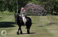 94-летняя королева Великобритании прокатилась верхом на лошади