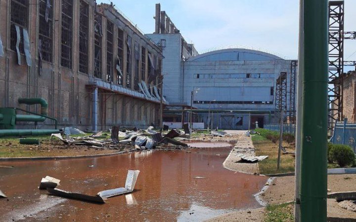 Росіяни вдарили ракетами по Слов'янській ТЕС