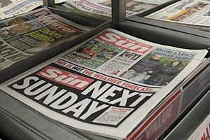 Британские таблоиды подешевели перед выходом The Sun on Sunday