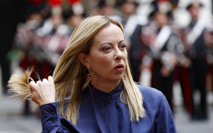 Італійська прем’єрка Мелоні розійшлася зі своїм партнером, якого криткують за сексистські коментарі