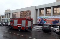 В Черкассах эвакуировали торговый центр из-за пожара в кафе