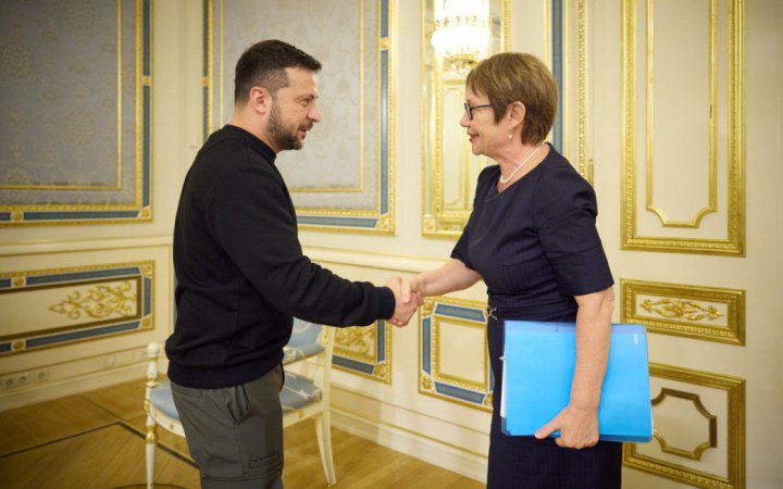 Зеленський зустрівся з главою ЄБРР Оділь Рено-Бассо