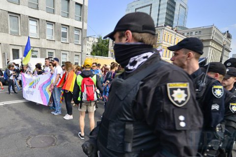 Полиция задержала шестерых человек во время Марша равенства, в том числе депутата Киевсовета (обновлено)