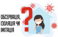 Обсервація, ізоляція чи імітація?