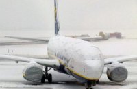 Через негоду в Борисполі затримуються рейси