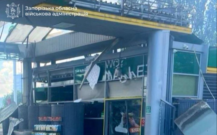 Росіяни атакували АЗС на Запоріжжі (оновлено)