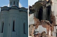 Російські війська зруйнували Георгіївський скит Свято-Успенської Святогірської лаври, - Олександр Ткаченко