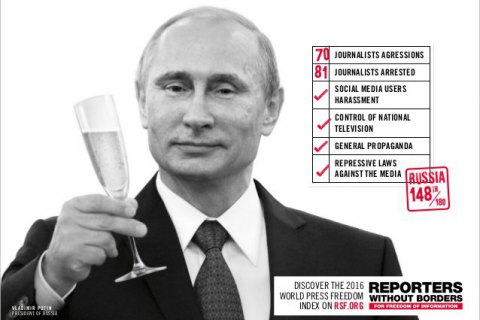 "Репортери без кордонів" назвали 12 ворогів ЗМІ серед світових лідерів