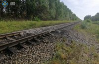 На Житомирщині невідомі намагалися підірвати потяг із пальним