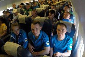 Украинские спортсмены отправились в Баку на Европейские игры