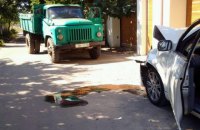 На автомобиль с лидерами одесского Народного Руха наехал грузовик (обновлено)