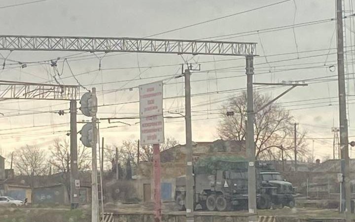 Кримські партизани виявили у Євпаторії новий пункт перекидання російської техніки на фронт