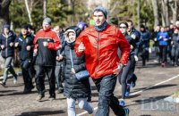 В Мариуполе прошел благотворительный пробег в поддержку четырехмесячной Даши, которой нужны деньги на лечение
