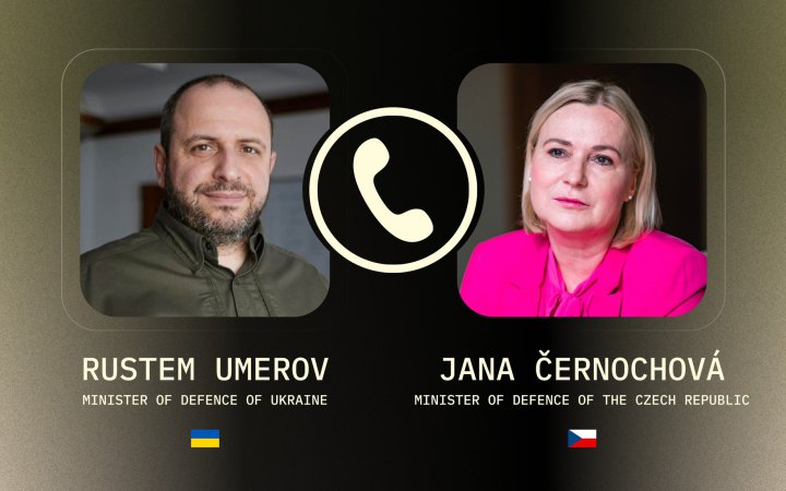 Міністри оборони України та Чехії обговорили збільшення поставок боєприпасів