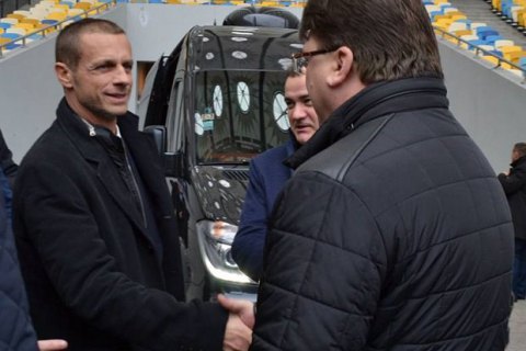 Глава УЕФА уверен в успешном проведении в Киеве финала ЛЧ-2018