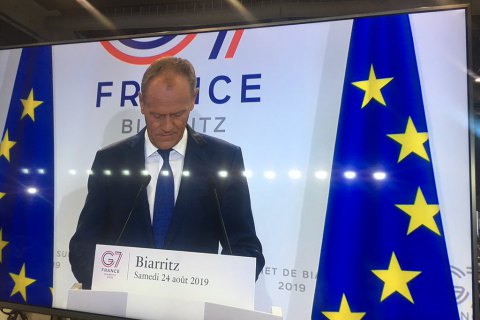 Туск предложил пригласить Украину на следующий саммит G7 вместо возвращения РФ
