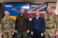 Головком Сирський та міністр оборони Умєров зустрілися із адміралом Радакіним та Грантом Шаппсом