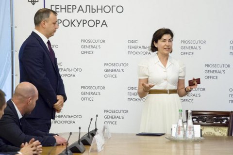 В офисе генпрокурора утверждают, что отстранение главы КСУ является законным