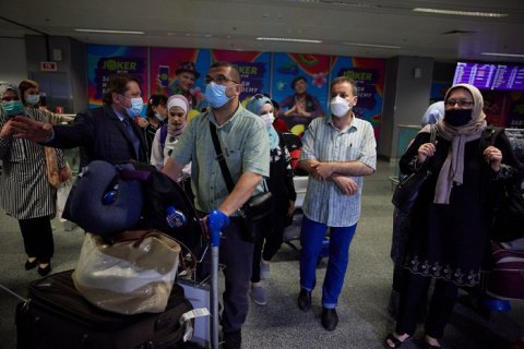 Из Сектора Газа вернулись 109 украинцев и граждан других государств