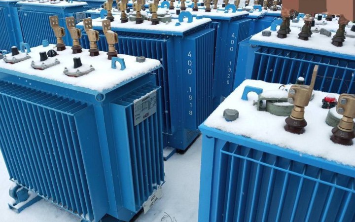 За час війни Україна отримала від Німеччини 334 тонни обладнання для відновлення енергетичної інфраструктури