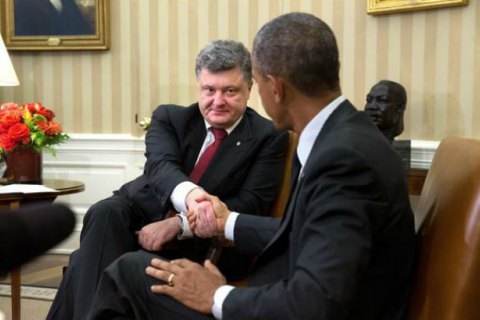 Порошенко проведет короткую встречу с Обамой