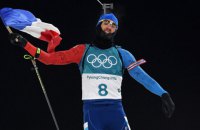 Француз Фуркад выиграл биатлонную гонку преследования