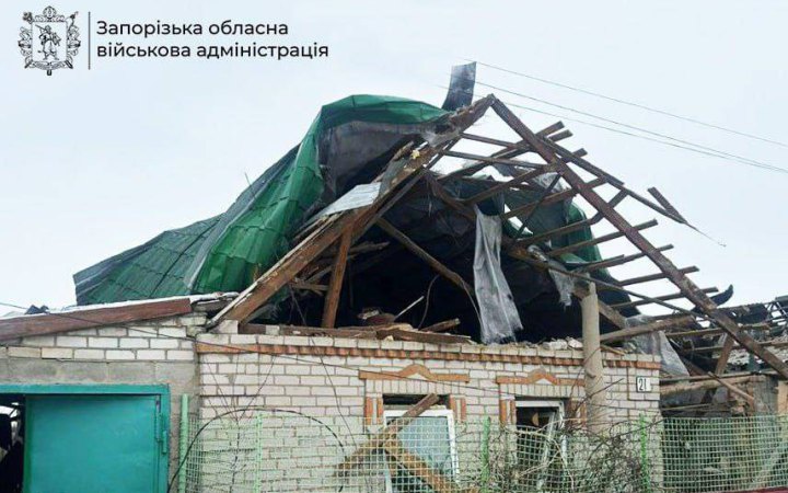 Через обстріли Росії у Запорізькій області загинула людина, ще двоє – поранені