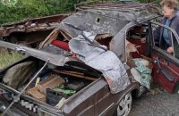 На Харківщині росіяни дроном атакували цивільне авто