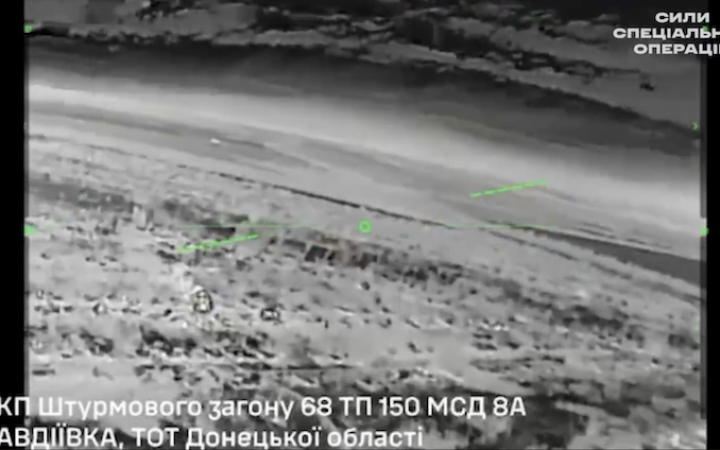 Склад "шахедів" і два пункти: ССО показали відео ударів по цілях окупантів у Донецькій області