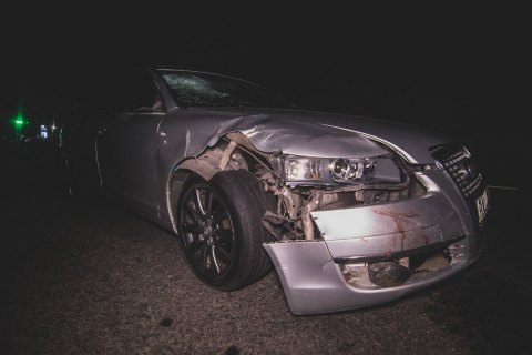 Под Киевом водитель Audi сбил насмерть троих пешеходов