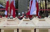 На Волині перепоховали останки 55 поляків, убитих у 1943 році