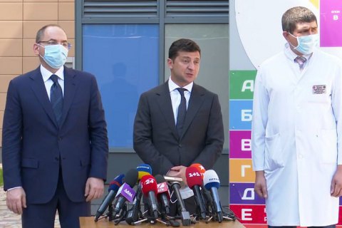 Зеленский обсуждает с Кравчуком работу в Контактной группе по Донбассу