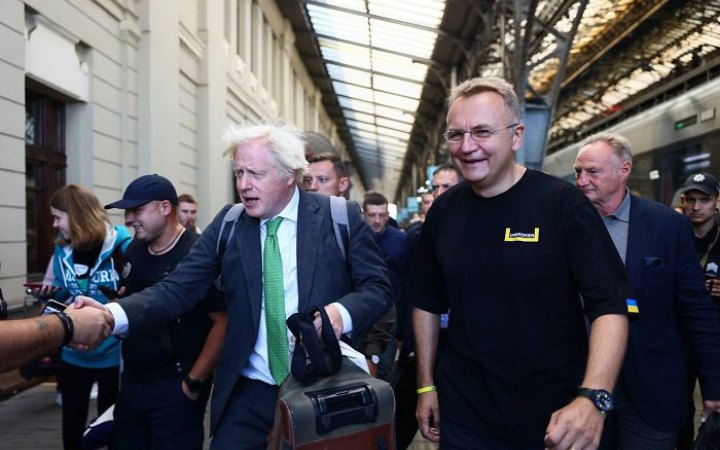 Борис Джонсон приїхав до Львова