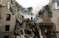 У результаті ранкового ракетного обстрілу центру Харкова російськими окупантами зафіксовано два прильоти ракет, – Синєгубов