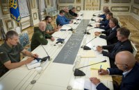 Зеленський зустрівся з міністрами оборони Данії та Естонії