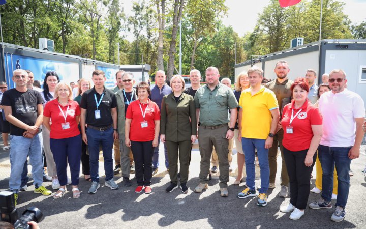 На Полтавщині відкрили модульне містечко для переселенців