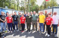 На Полтавщині відкрили модульне містечко для переселенців