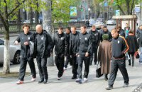 Футболісти "Шахтаря" без охорони прогулялися Києвом