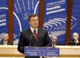 Речь президента Виктора Януковича на сессии ПАСЕ (ТЕКСТ)