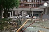 Норвежского террориста Брейвика перед взрывом в центре Осло засняла камера наблюдения