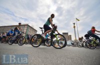 Ввиду Всеукраинского велодня в Киеве изменят движение транспорта