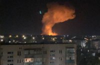 Україна завдала удару по російській техніці в окупованому Бердянську 