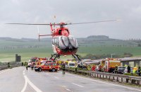 ​В Германии произошло ДТП с участием более 50 машин