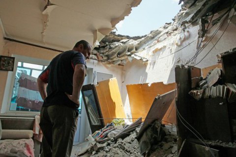 За прошедшие сутки на Донбассе ранен один военный