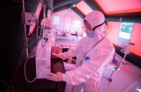 Мобильный госпиталь для больных ковидом развернут в Херсонской области