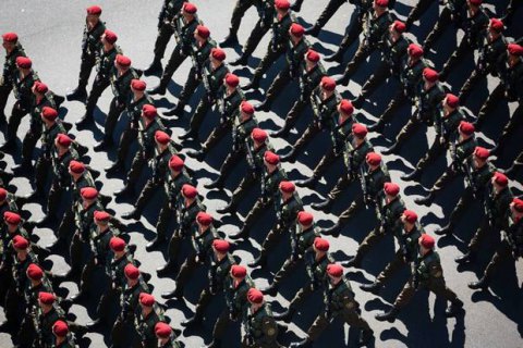 У Києві пройде парад військ з нагоди 25-річчя незалежності