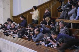 Журналистов пытались выгнать из Рады