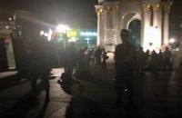Неизвестные снесли палатки на Майдане (обновлено)